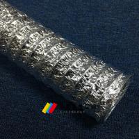 【管徑82mm】鋁箔通風管道，黑色通風軟管，新風機換氣通風軟管